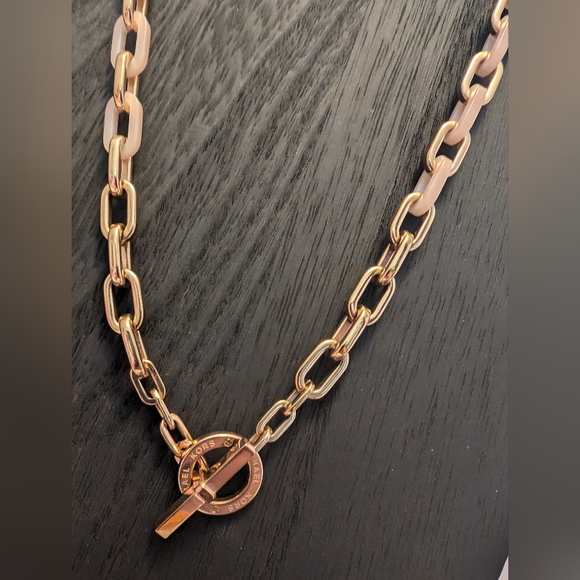 Michael Kors rose gold and pink link crystal padlock set - Picture 12 of 15